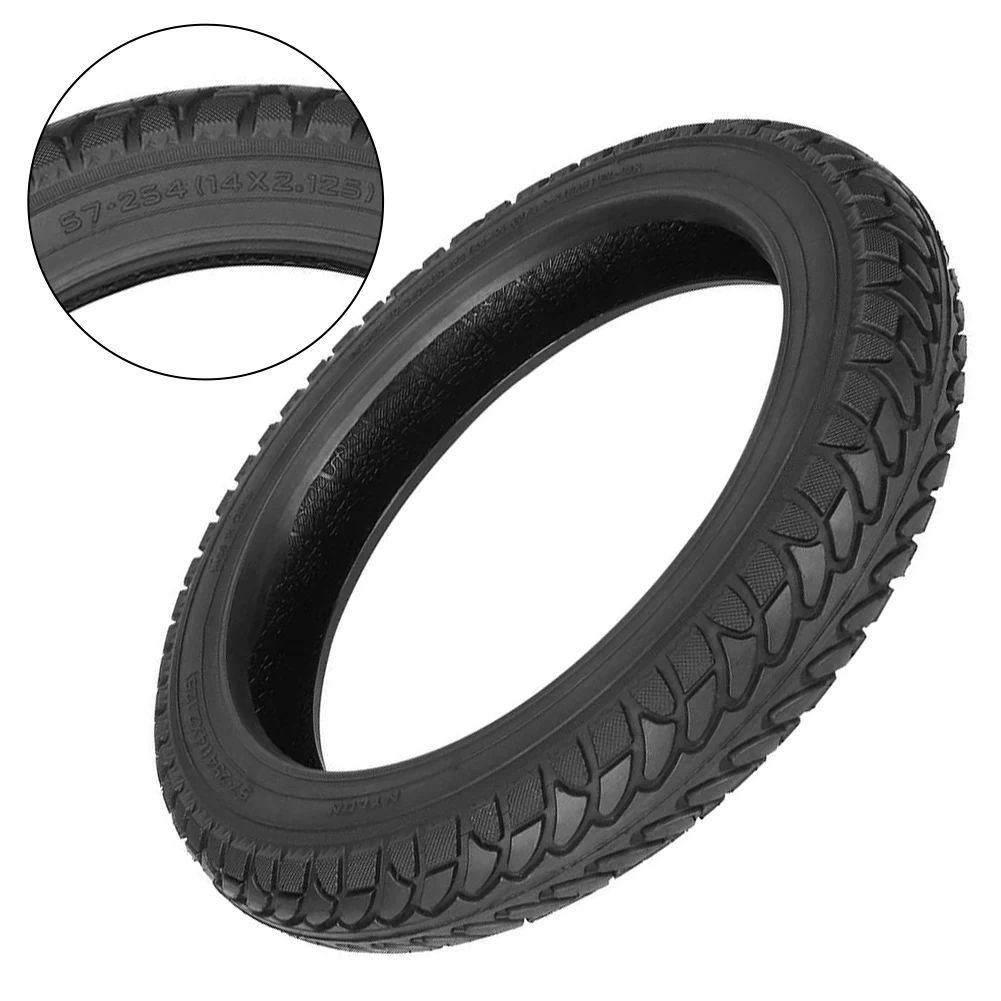 Can Be Used For Long Time 14inch Road Outer Tire 14x2.125 Tire Easy To Replace Long-lasting Not Easily Damaged For E-bike