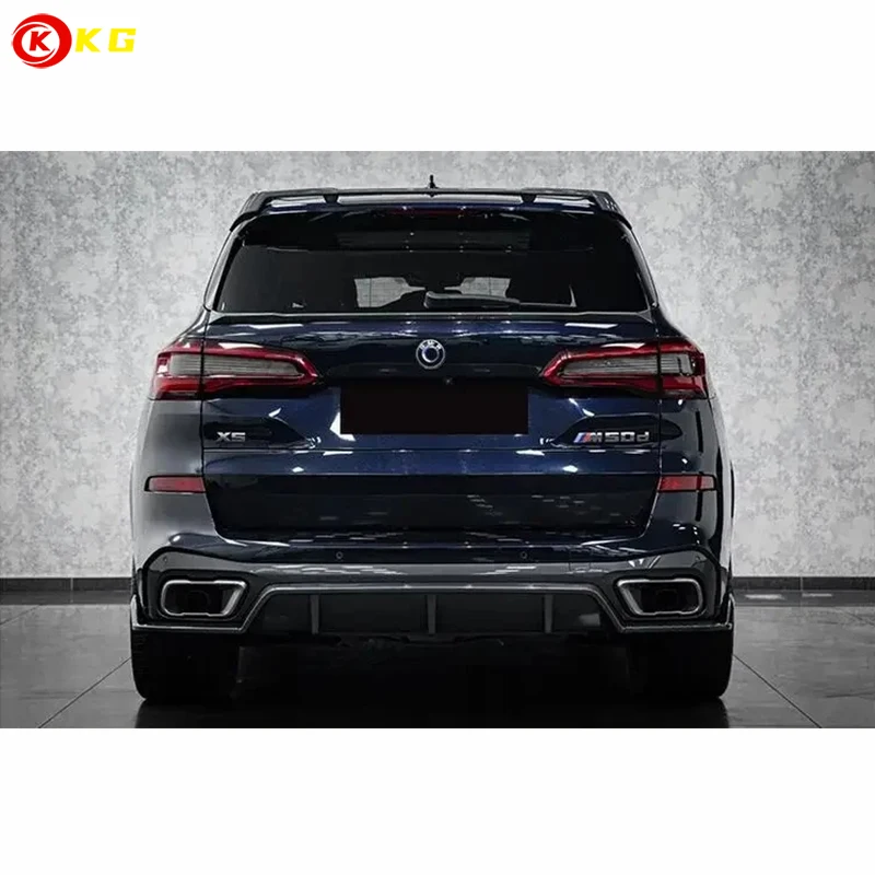 Suitable for BMW X5 G05 rear bumper diffuser spoiler 2018 2019 2020 2021 2022 2023 g05 rear lip automotive parts