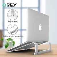 Aluminum Alloy Laptop Stand Riser Portable Base Notebook Stand Holder For Macbook Air Pro HP Computer Support Cooling Bracket