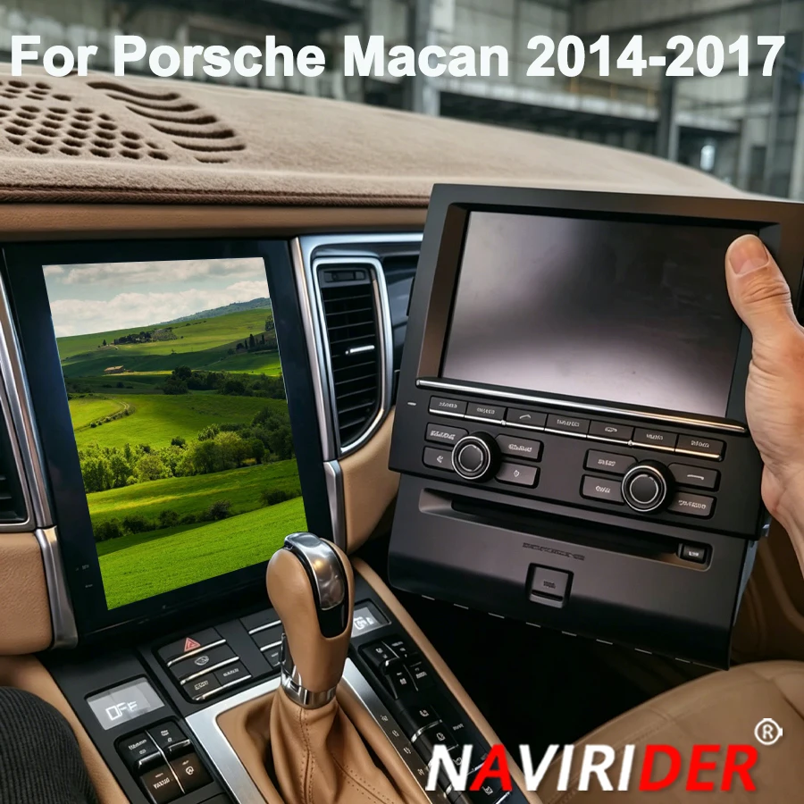 9.7 INCH Car Radio For Porsche Macan 2014 - 2017 GPS Navigation 128GB Carplay Android Auto Multimedia Player DSP Stereo 4G WIFI