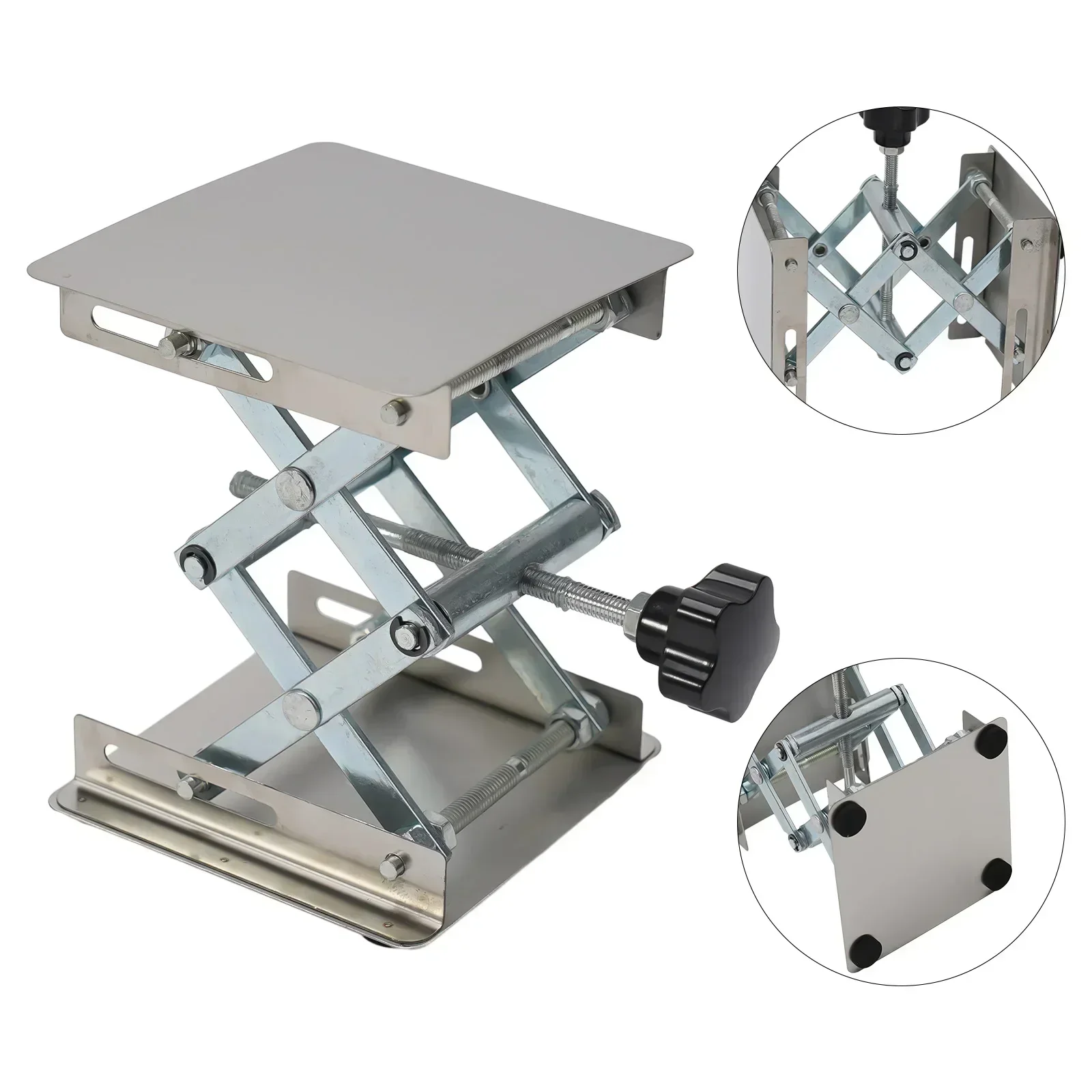 Precision Woodworking Stand Adjustable Stainless Steel Lifting Table For Enhanced Efficiency (110 130 Characters)