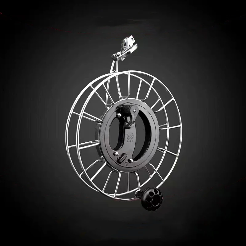 Rueda de pipa grande, carrete de acero inoxidable, pipas voladoras de pulpo, juguete profesional, pipa de viento deportiva, juguetes para niños al aire libre, pipas gigantes