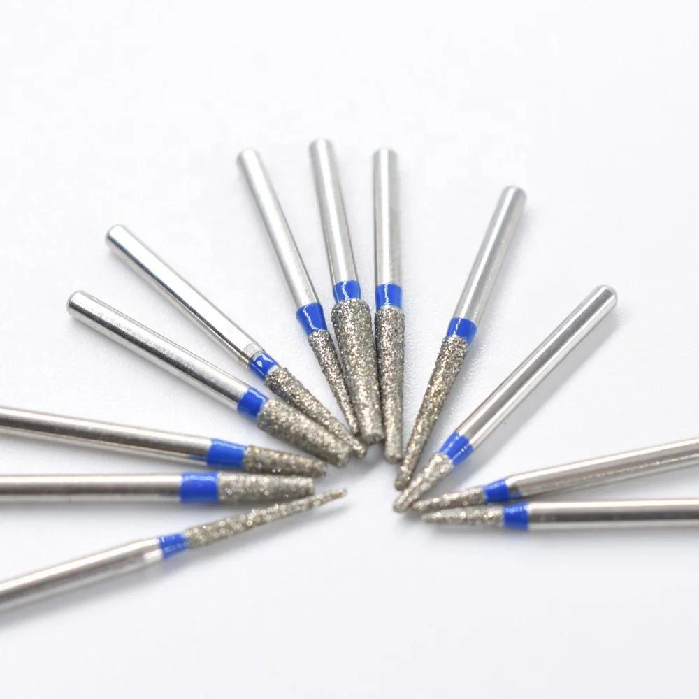5pcs/pack  FG Dia 1.6MM Dental Drills High Speed Handpiece Diamond Bur All Series Teeth Whitening Dentistry Materials Supply