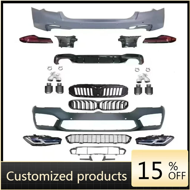 

ReliableFor BMWS 5 Series 2018-2020 Model Upgrade 2023M Style Body Kit Front Bumper Rear Bumper