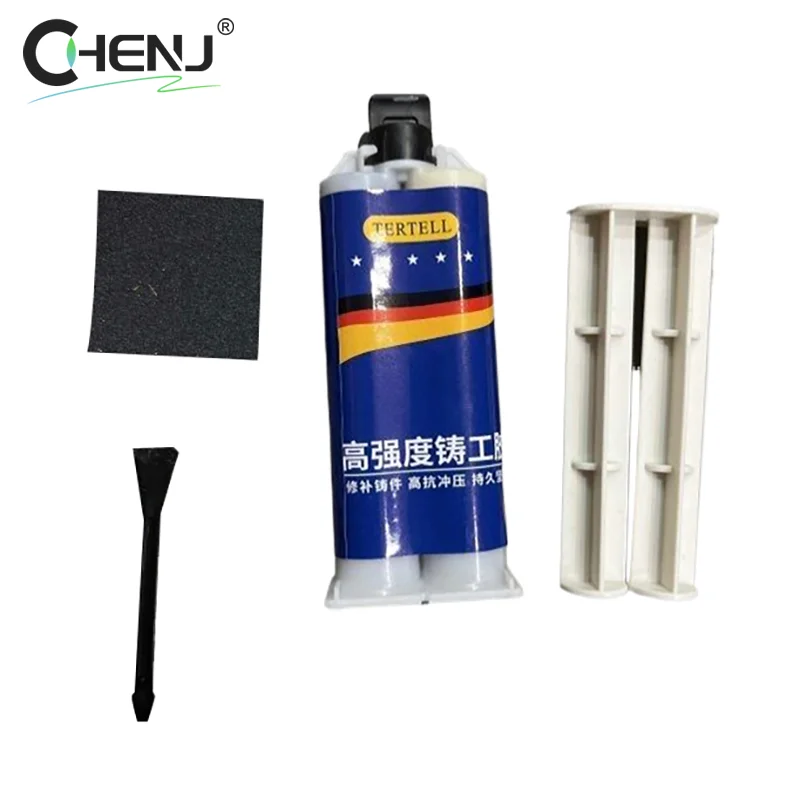 50/100ml Cold Weld Strong Defect Repair Agent Glue Metal Repair Paste 2 In1 Industrial AB Caster Glue Heat Resistant Sealant