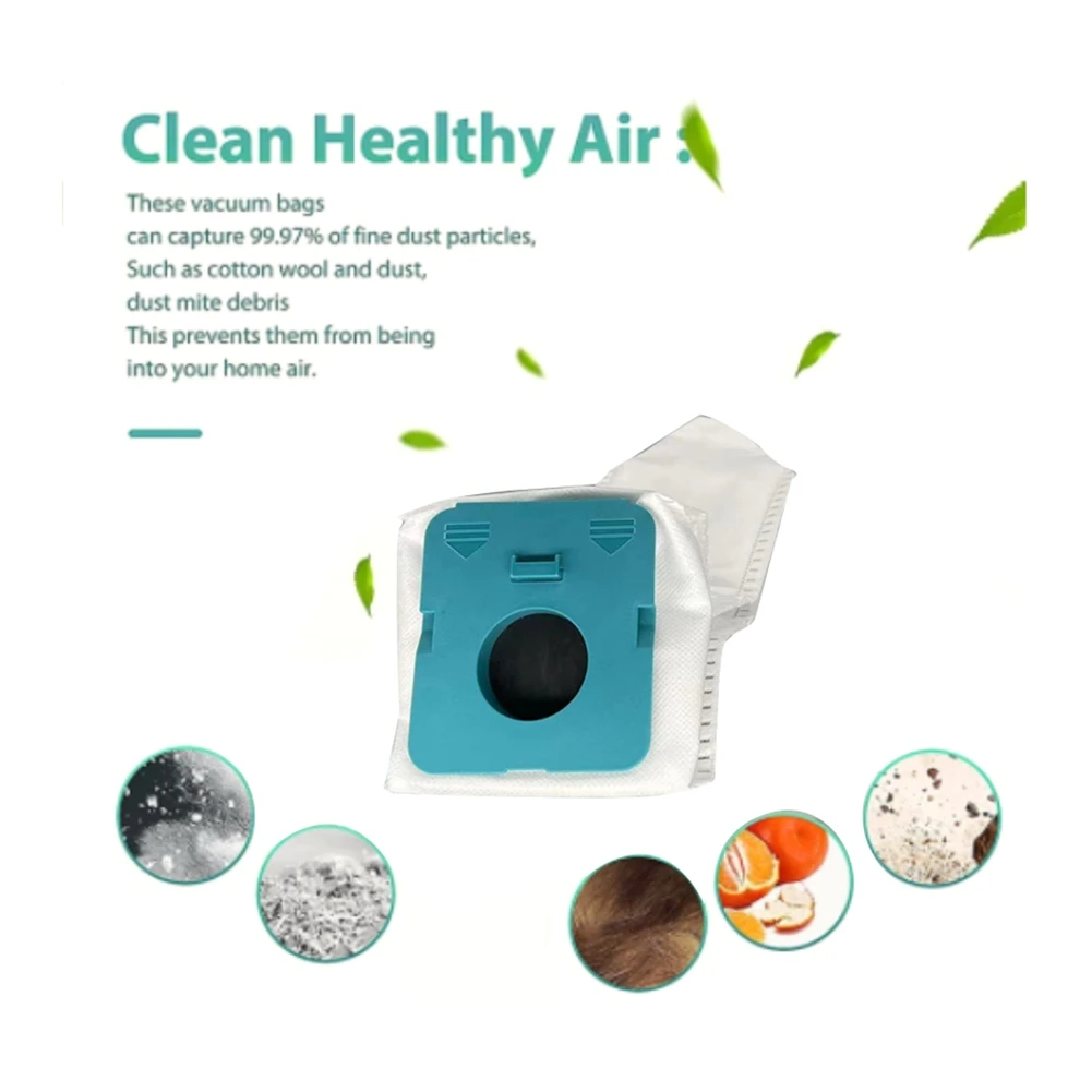 12Pcs Dust Bag for Samsung Bespoke VS20A95923W Air-Jet Cordless Rod Vacuum Cleaner Dust Collection Bag Filter image 2