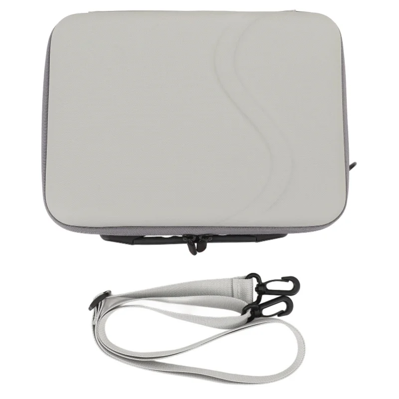 กระเป๋าใส่โดรนกันน้ำกันกระแทกหนัง PU ดูดซับแรงกระแทกซิปคู่กระเป๋าเก็บโดรนพร้อมสายสะพายสำหรับมินิ 4K