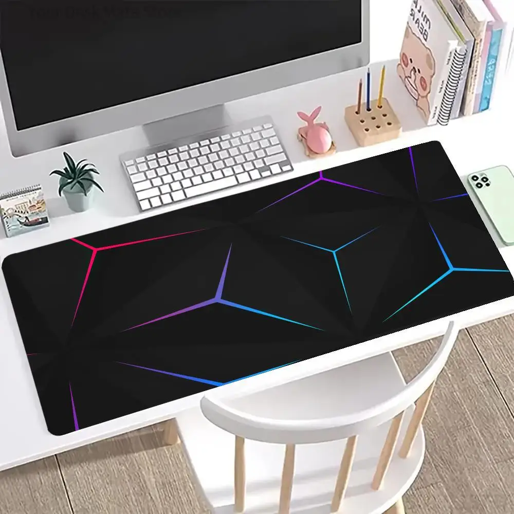 Hexagon Mousepad Computer - MousePads 30X80 Keyboard Pad Mouse Mat Gamer Soft Office Carpet Table Mat Desktop Mouse Pad
