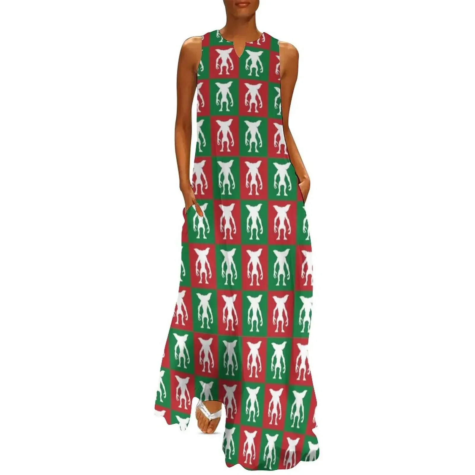 

Gremlins Long Dress dresses korean style women's evening dresses 2025 african dresses for woman Women summer Dress