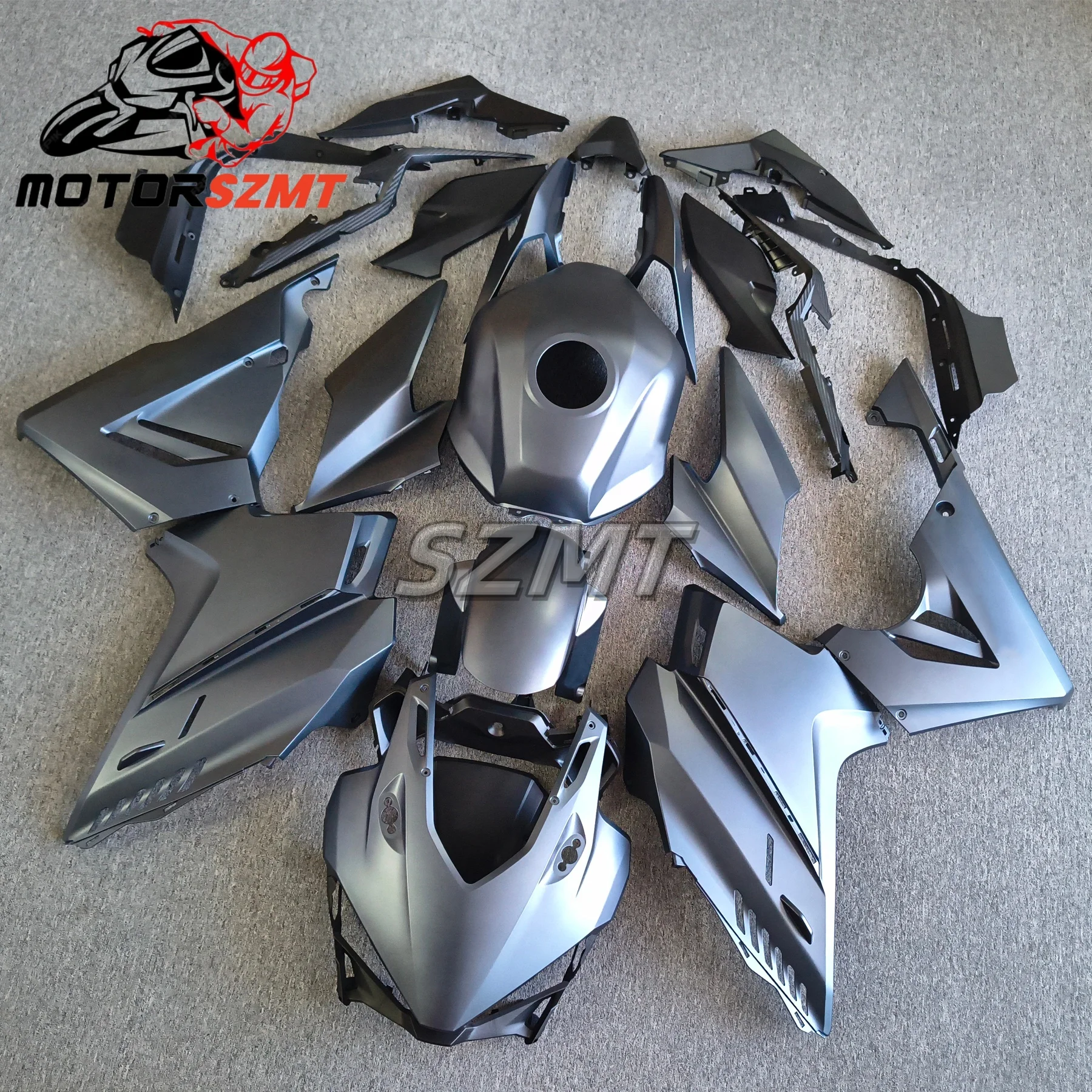 Motorcycle Fairing Kit For Honda CBR500R CBR400R 2024 2025 Full Fairing Kit CBR 400R 500R 24 25 Bodyframe Fairings Silver Grey