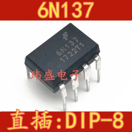 10 pieces 6N137   6N137M DIP-8