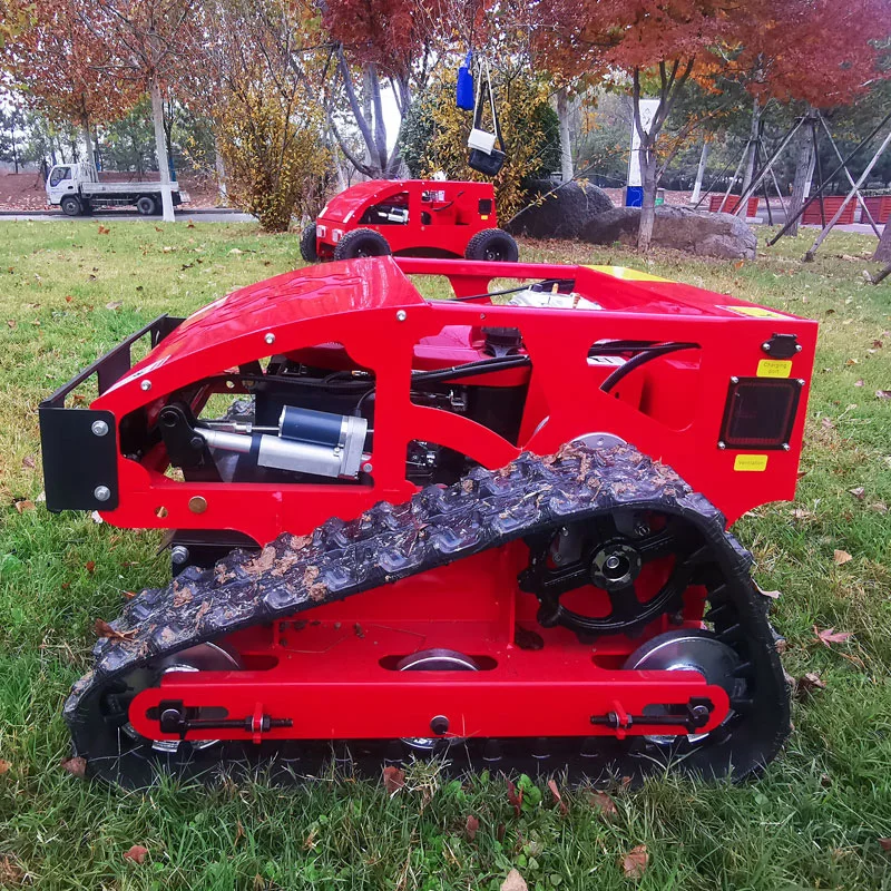 CNMC Crawler Radio Control All-terrain Robotic Lawnmower High-quality High-performance Household Grass Mowing Machine