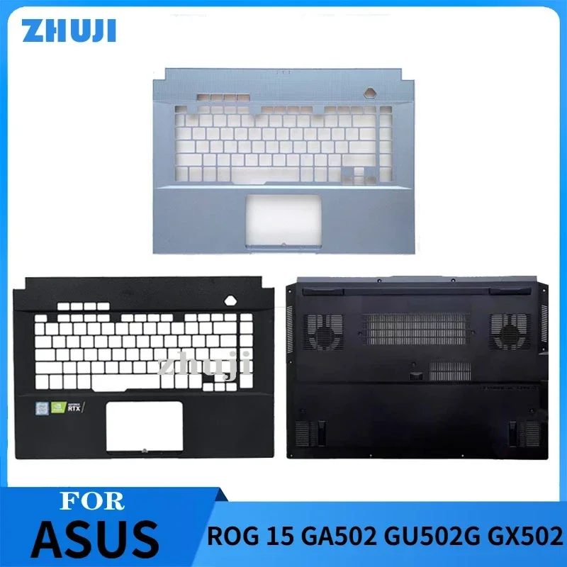 

For ASUS ROG 15 GA502 GU502G Palmrest/Bottom Base Cover 13N1-8FA0F01 Metal