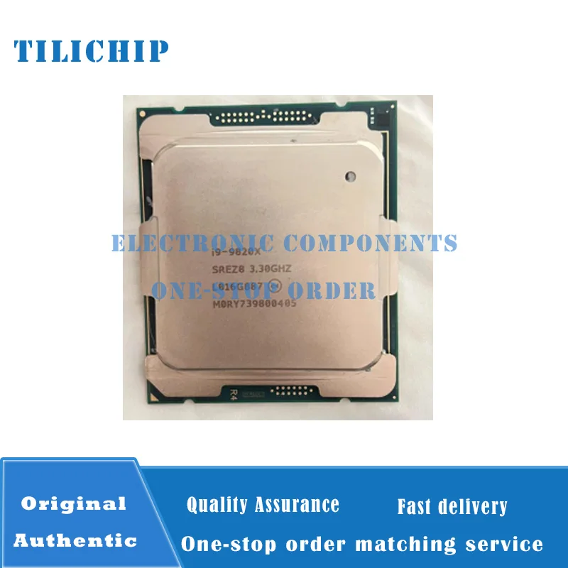 I9-9820X 14 Nm 10 Cores 20 Threads 3.3GHz 16.5MB 165W LGA2066 CPU
