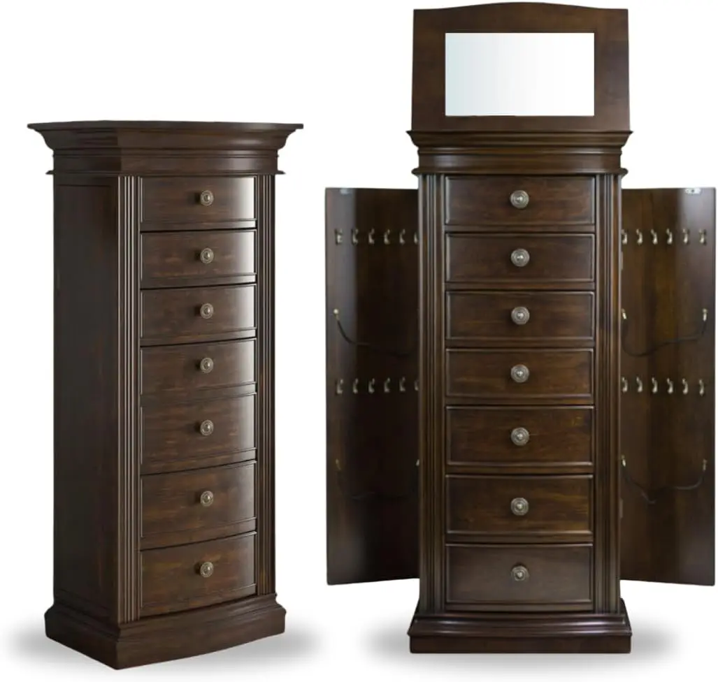 

Hives and Honey Luke Jewelry Armoire, Walnut