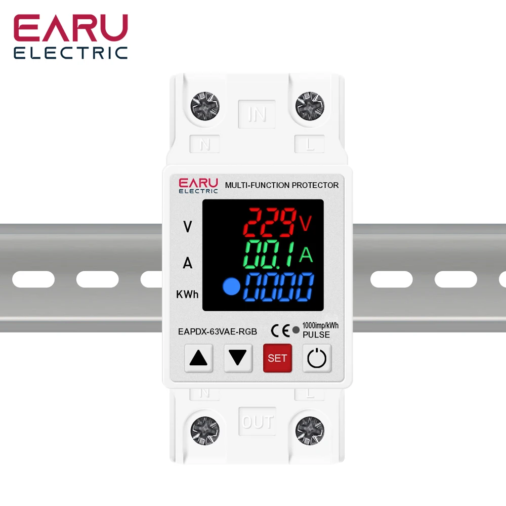 EAPDX-63V Über-/Unterspannungsschutz 63A 230V –  Produktbild-Vorschau 2
