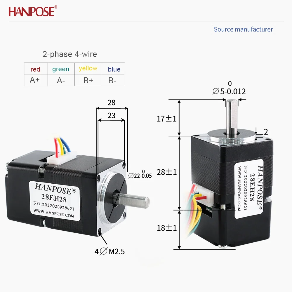 closed-loop stepper motor NEMA8 28EH28+CL57 drive 0.8A 2.5V real-time coordinate reading, no step loss, stable operation