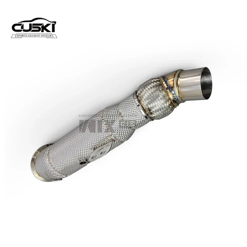 Hot Model Stainless Steel High Flow Pipe Car Exhaust for BMW 540I 3.0T G30 2019-2023 Increase Exhaust Power