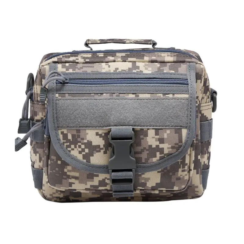 Molle Tactical Messenger Bag Camouflage Crossbody Bag Nylon Single Shoulder Chest Pack Militarie Hunting Bag