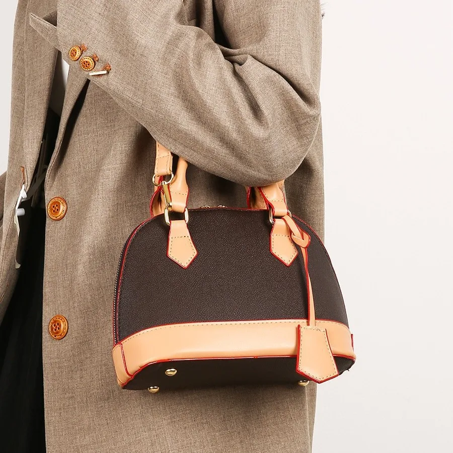 

2025 Classic Shell Bag for Women Retro Top-Handle Purse Versatile Shoulder Crossbody Bag, Vintage Aesthetic