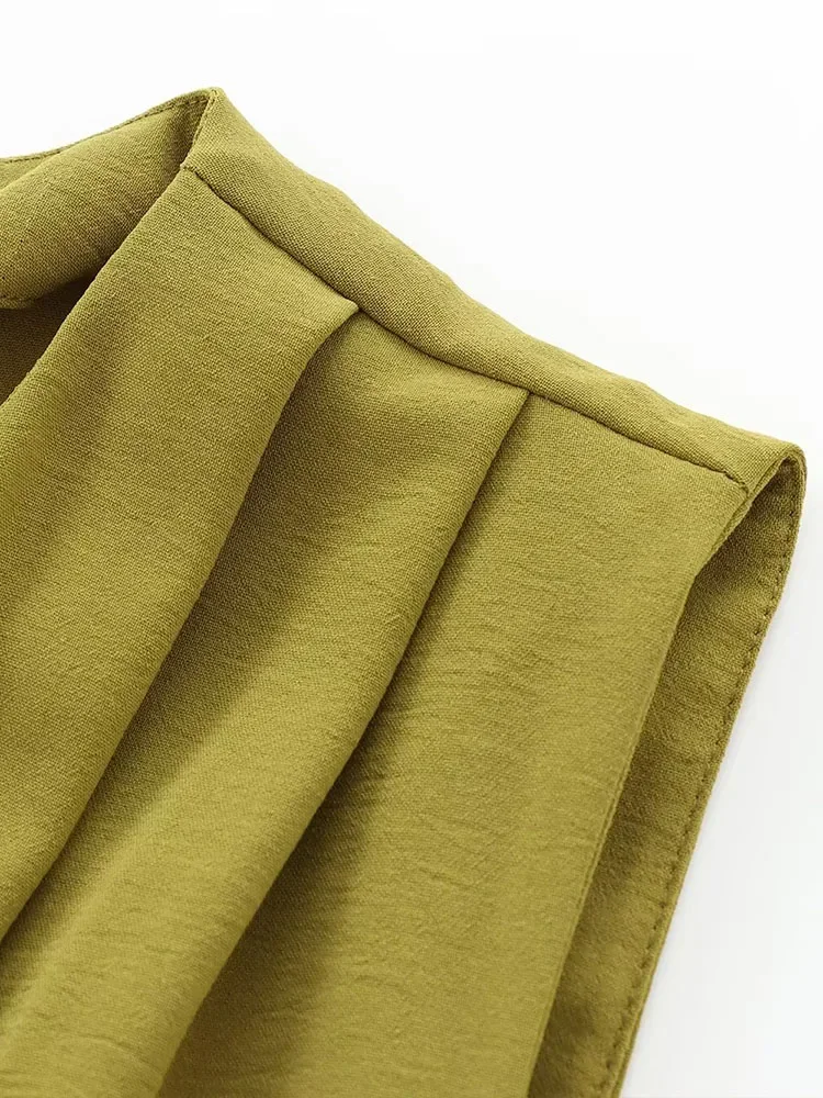 صيف جديد النساء الوافدين تصميم الأزياء مشبك الديكور أكمام فستان طويل بلون الإناث الخصر كاشفة فساتين