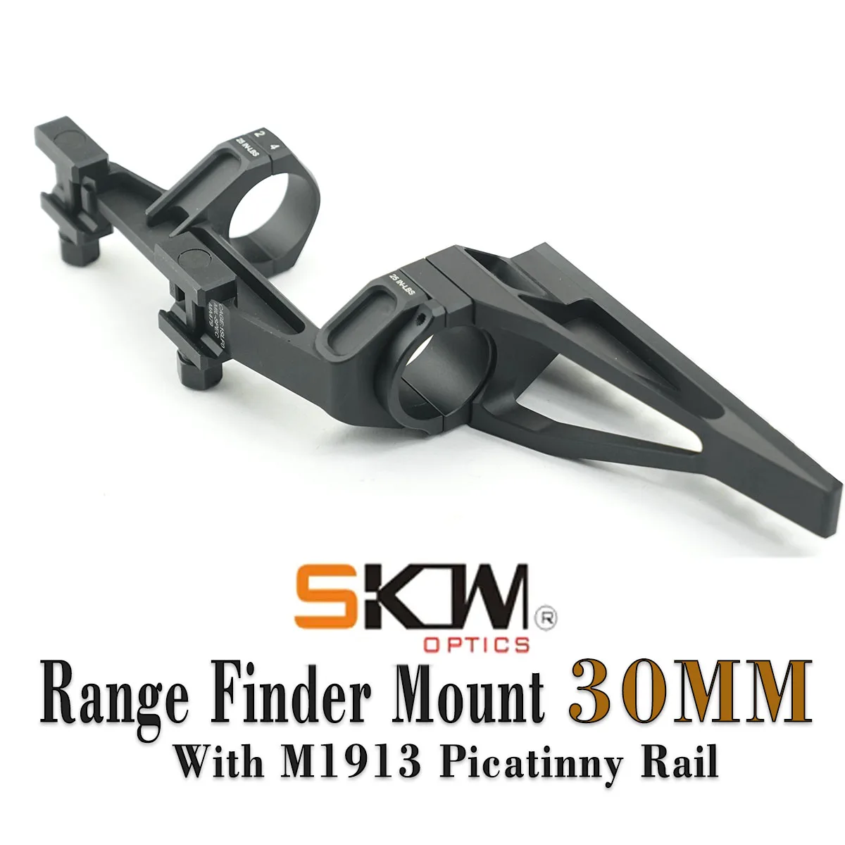 Imagem -03 - Skwoptics-range Finder Mount Scope Anéis Ar15 m4 Cnc 1913 Picatinny Rails 30 Milímetros 34 Milímetros