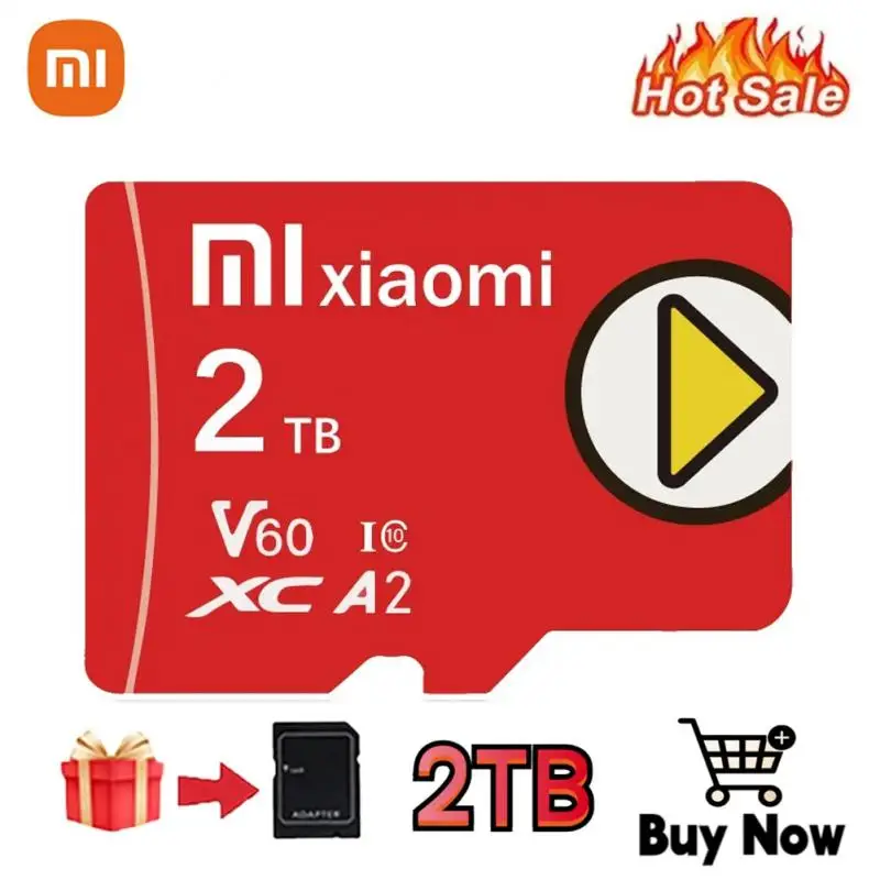 Xiaomi 2tb Hochgeschwindigkeits-Speicher karte 1TB 512GB 256GB Klasse 10 Micro-TF-SD-Karte 1TB SD-Speicher karte für Nintendo Switch Phone/PS4