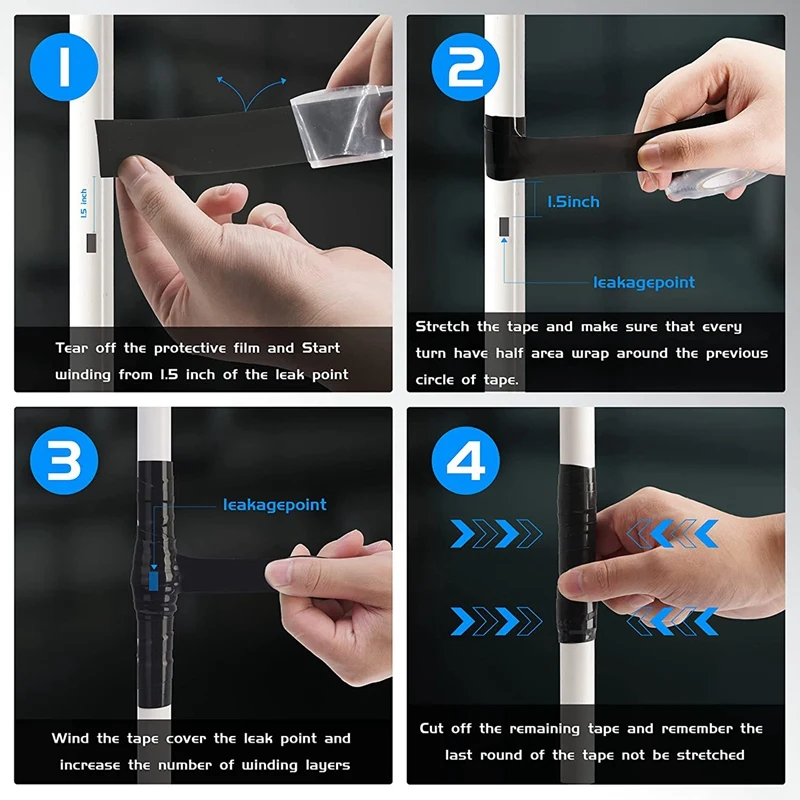 เทปซิลิโคนปิดผนึกด้วยตนเอง1นิ้ว10ฟุตเทปทนความร้อนทำจากซิลิโคนทนความร้อน