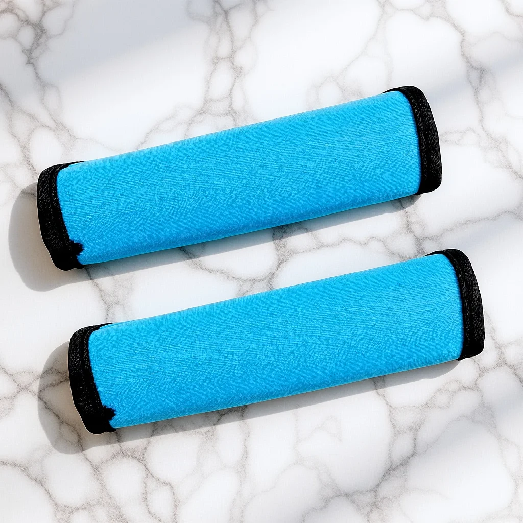 

2Pcs Anti-Slip Barbell Pad Detachable Cushion for Pull Up Dumbbell Handle Cover Gym Equipment Grip Pads Weightlifting Protection