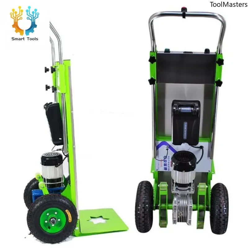 

[2026] Electric Aluminum Brake 200 Kg Stair Climbing Hand Truck Powered Stair Climber Trolley