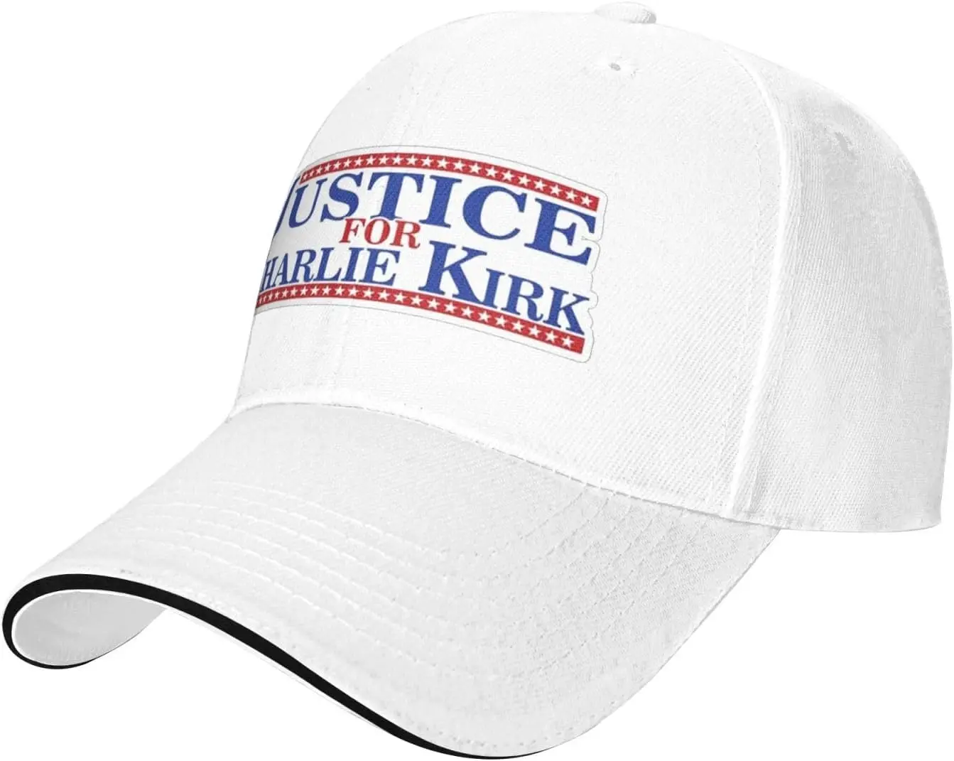 

Justice for Charlie Kirk Hat for Men Baseball Hats Adjustable Hats