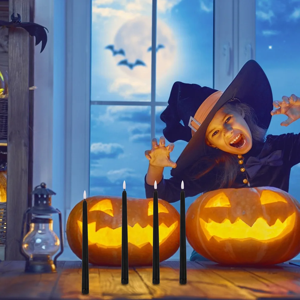 2 lampade elettroniche a LED, luce notturna senza fiamma, decorazione per feste di Halloween, forniture per festival, LED