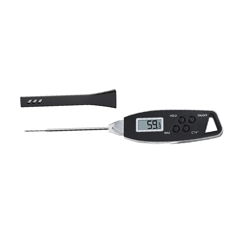 

Waterproof Thermometer Instant Read -20℃ To 250℃ Magnet Back Auto Off Stainless Steel Probe Cooking Bbq Kitchen