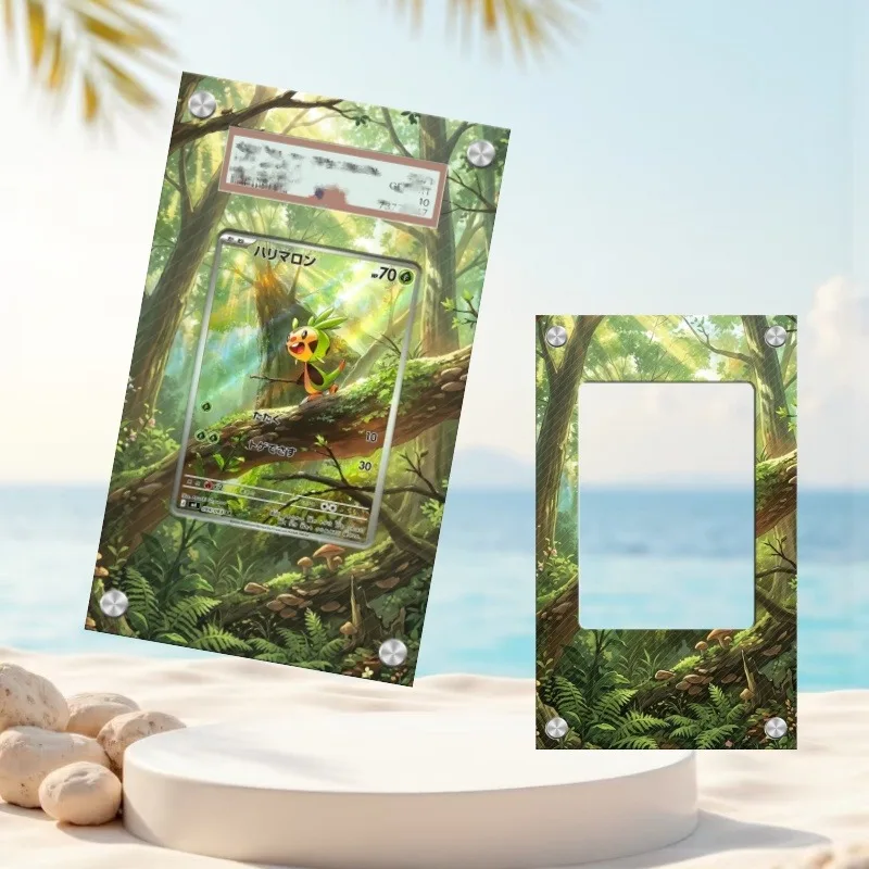 expositor-de-arte-para-cartao-pokemon-chespin-ptcg-chaveiro-colecionaveis-de-jogos-de-anime-merchandising-de-anime-estojo-protetor-de-acrilico-brinquedos-presente