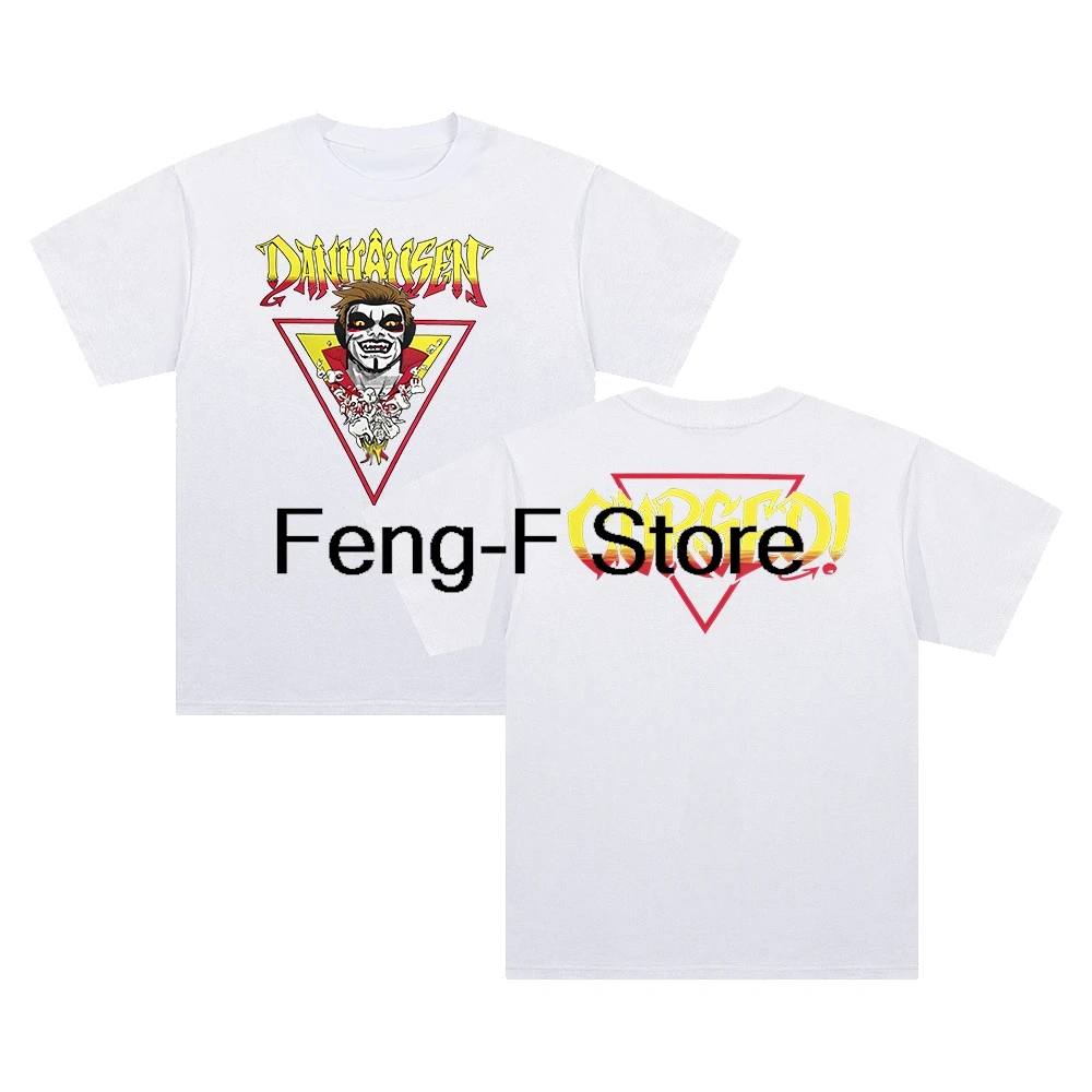 Cotton Danhausen Cursed T-shirt 2026 New Star Crewneck Short Sleeve Tee Women Men Streetwear Tops