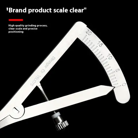 डबल पलक सर्जिकल उपकरण दफन धागा स्थिति डिजाइनर नेत्र विज्ञान कम्पास शासक मापने उपकरण 1PCS 10 best sales नेत्र विज्ञान - №2