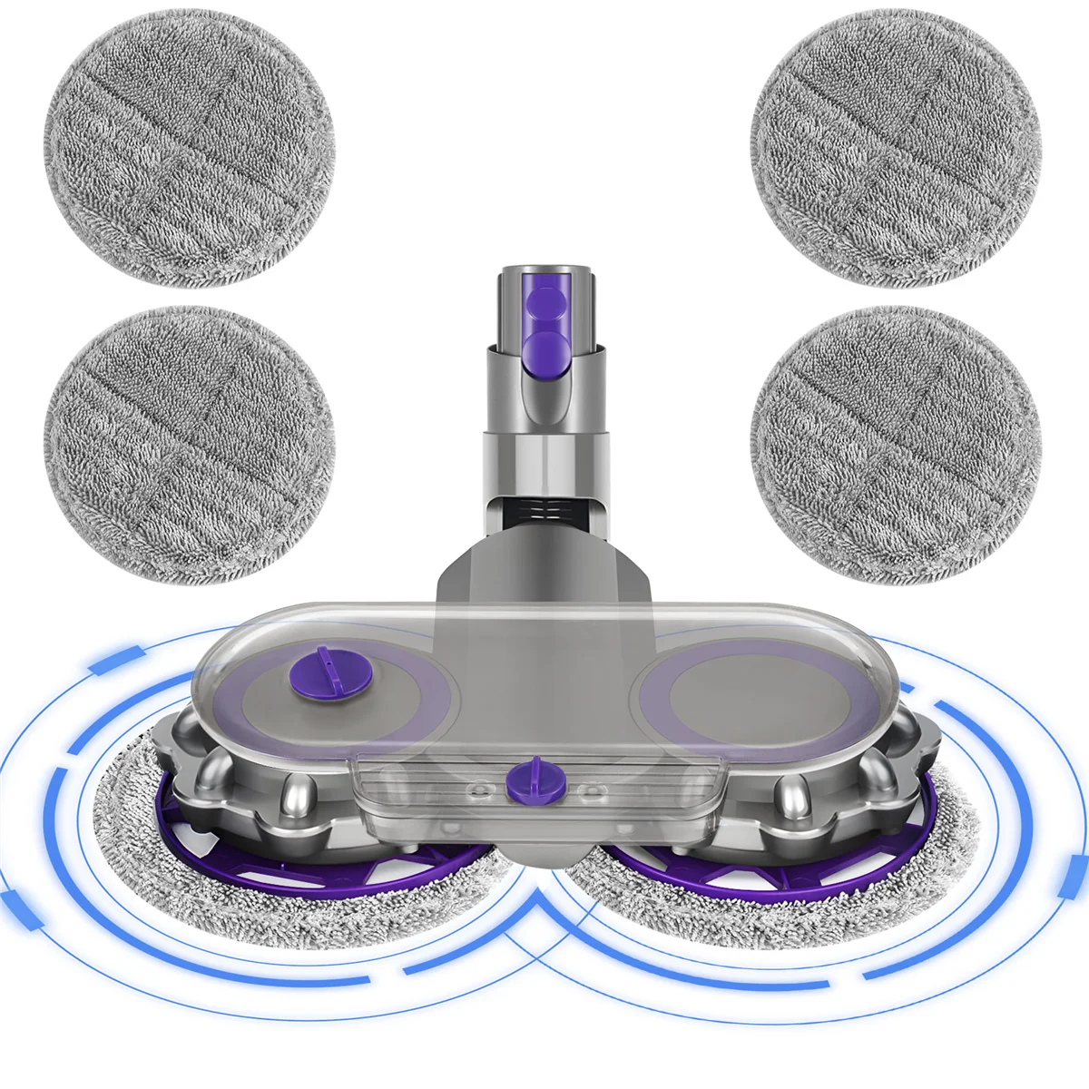 

A56T Mop Head Replacement for Dyson V12 Digital Slim, V10 Slim Cordless Vacuum Cleaner, Mop Head + Water Tank + 6 Wipes
