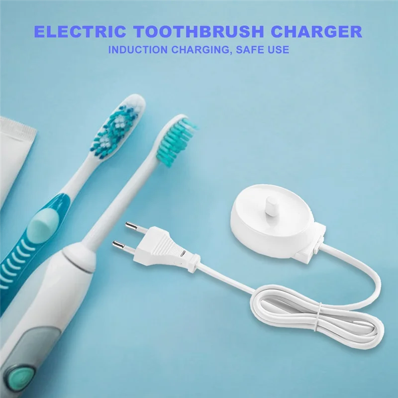 Replacement for Braun Oral B Series 3709 D12 D16 D20/89 00D36 P2000 for Electric Toothbrush Stand Charger-EU Plug