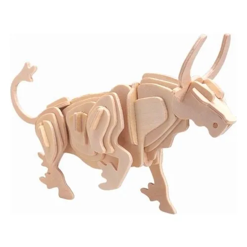 Kastore 3D Wooden Puzzle-Bull