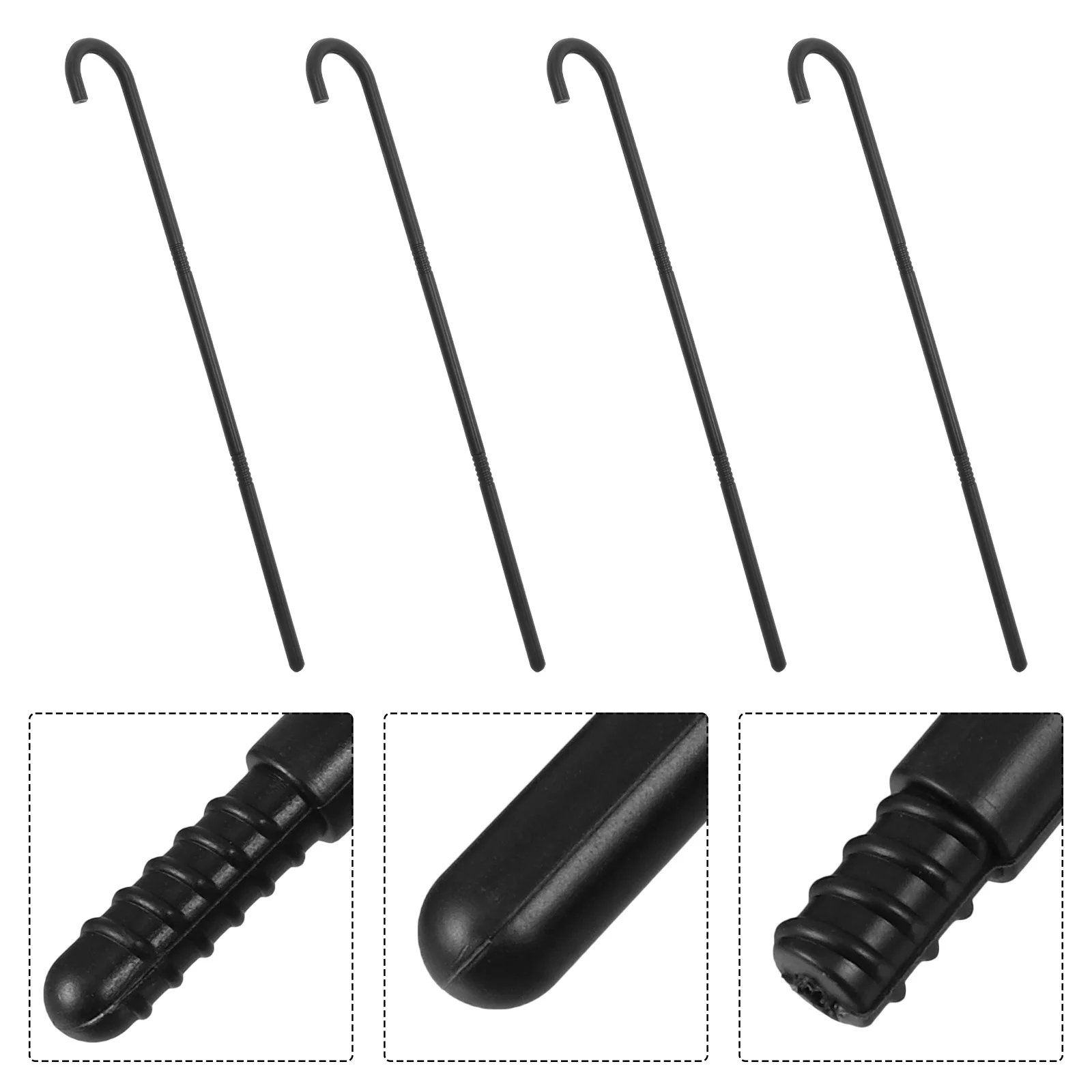

4pcs Performer Cane Vintage Fancy Walking Stick For Halloween Cosplay Party Stage Props Costume Accessories