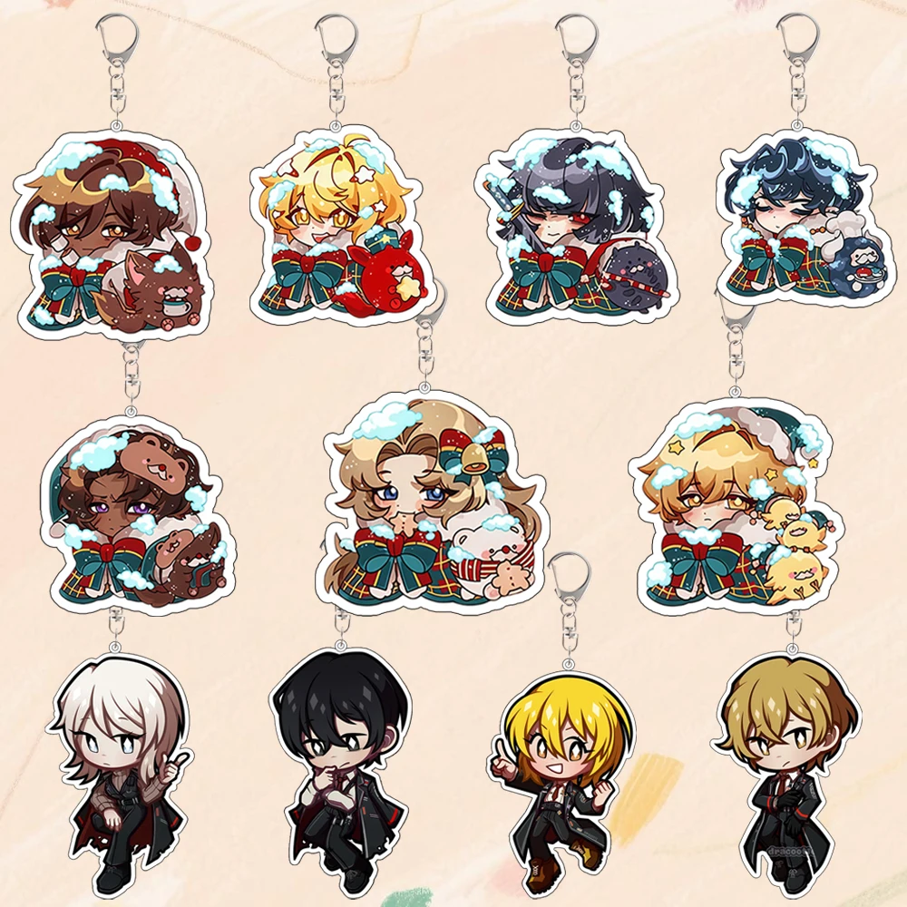 Limbus Company DonQuixote Faust Ishmael Gregor Yi Sang Sinclair periféricos de juego de Anime llavero acrílico mochila colgante regalo