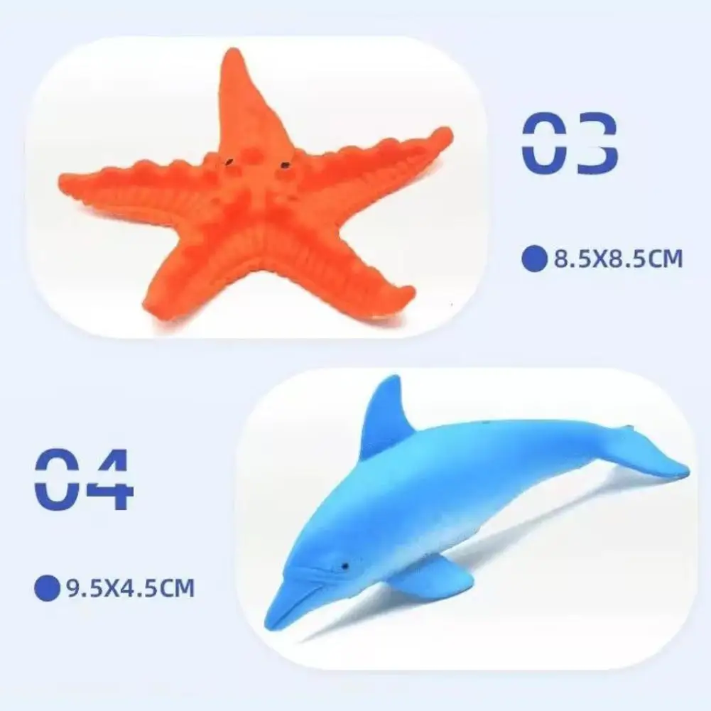 Ocean Growing Expanding In Water Simulation Shark Dolphin Toy Creative Octopus Education Dinosaur Toy Magicscience Educatio G7D5