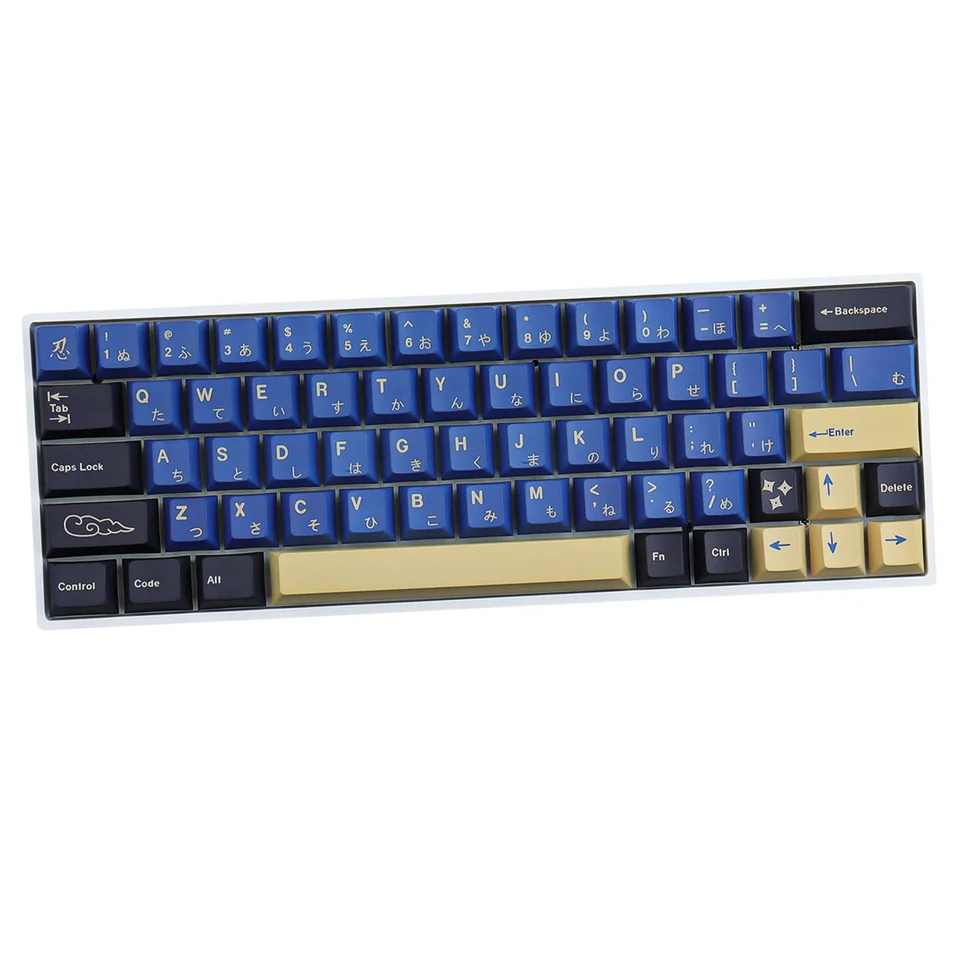Teclas GMK Blue Samurai para Teclado Mecânico