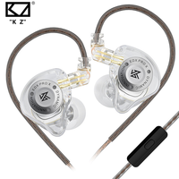 KZ EDX PRO X IEM Earphones Dynamic Drive HiFi Deep Bass Sound Earbud Sport Music Noise Cancelling Headset with Detachable Cable