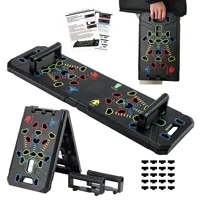 ‌Multifunctional T-Bar Push-Ups Stands for Men Home Gym Chest/Abs Workout Equipment with Non-Slip Base Gym Equipment for Home