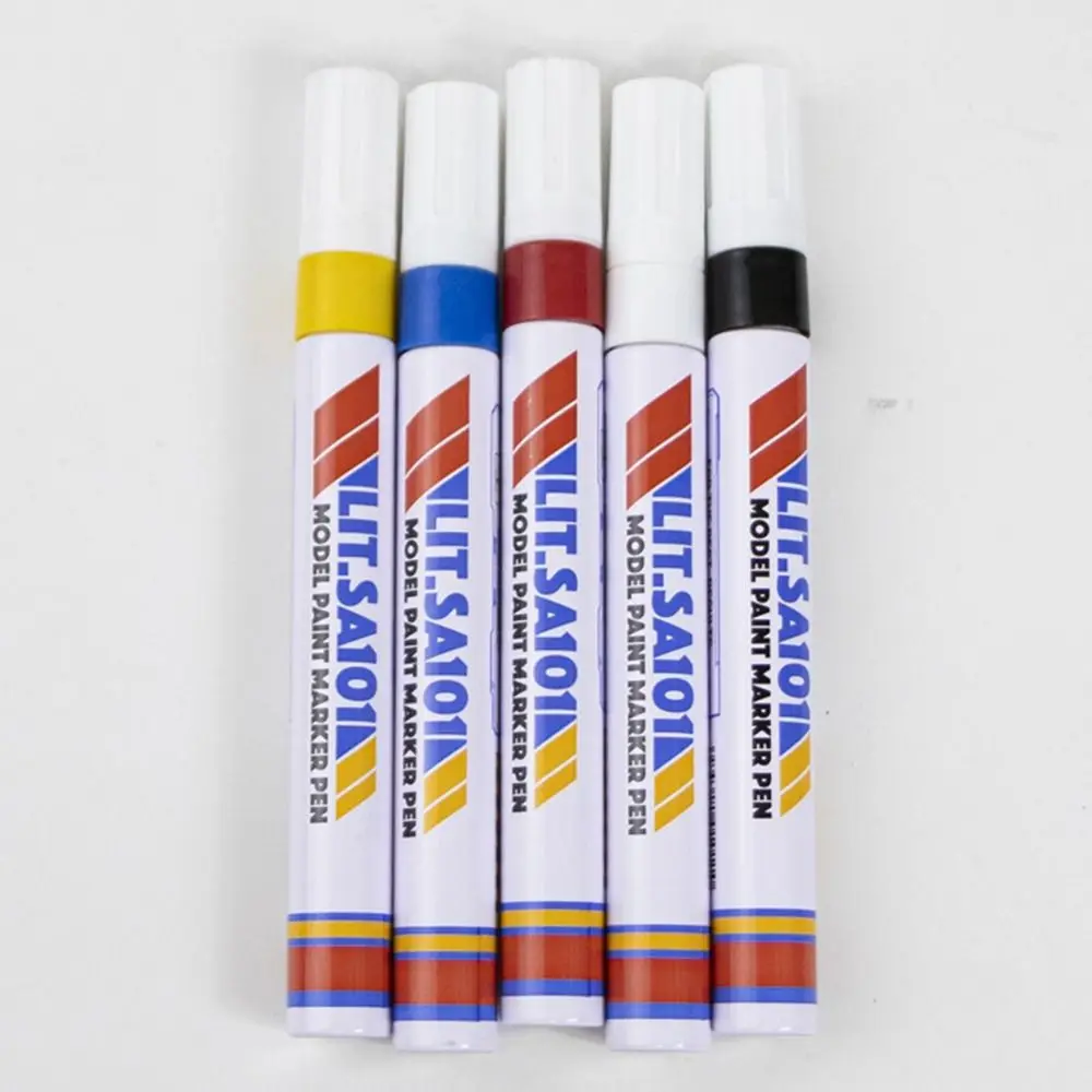 Colorful Marker Pen Stone Markers Tire Tread Art Marker Pen Set Waterproof Complementary Colour Permanent Paint Marker Metal