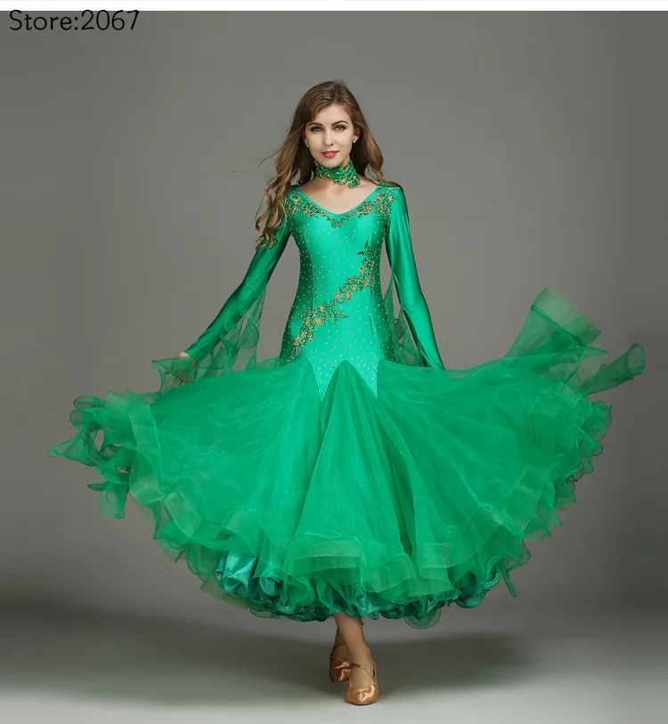 Nowoczesne sukienki do tańca dla kobiet, stroje sceniczne, suknie na zawody tańca towarzyskiego, nowa modna elegancja, nowoczesne sukienki.