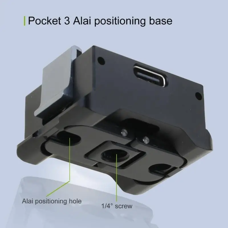 R53C Kamera-Positionierungsbasis, Mini-Stativ-Set, praktisch für Pocket 3-Kamerahalterung – Detail 1