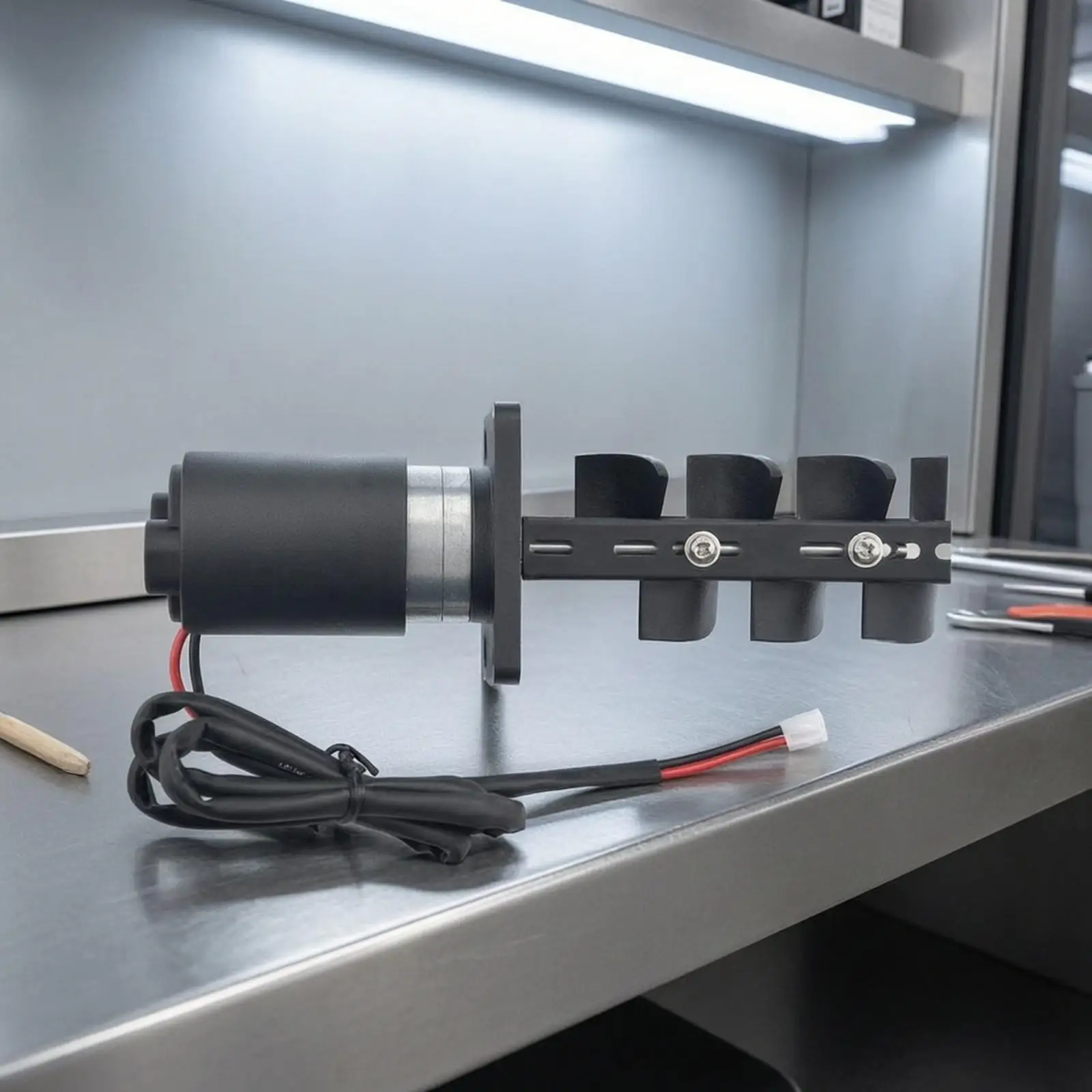 Electric Ink Mixer Motor Adjustable Shaft 24V Ink Mixing Motor Sediment for Transfer Printing Technicians, Print Shop Workers