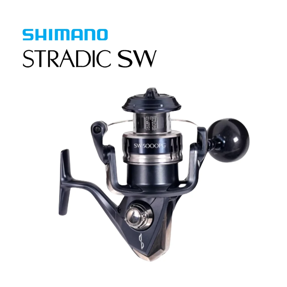 Original SHIMANO 2020 Stradic SW Spinning Fishing Reel 4.6:6.2:1MaxDrag11-13Kg 6+1BB Hagane Body/Gear InfinityDrive AR-C Spool